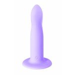 Гибкий и упругий фаллоимитатор Flow Stray Purple - сиреневый - 16,6 см