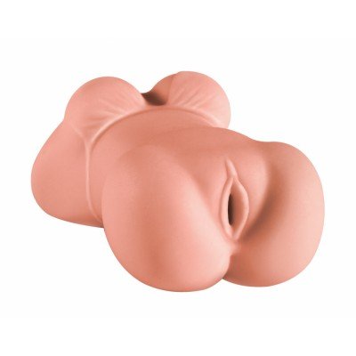 Мастурбатор в виде женского торса Satisfaction Foxy Lady Lisa - телесный - 11,3 см