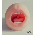 Двусторонний мастурбатор с технологией узкий вход - Satisfaction Morning Angel - ротик и вагина - телесный - 16 см