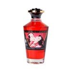Съедобное разогревающее массажное масло Shunga Blazing Cherry - Вишня - 100 мл Съедобное разогревающее массажное масло Shunga Blazing Cherry - Вишня - 100 мл