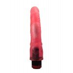 Гелевый вибратор-реалистик Lovetoy - розовый - 20 см