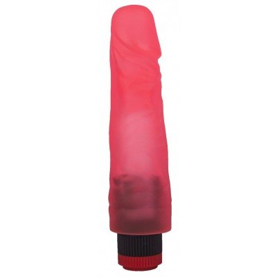 Гелевый вибратор-реалистик Lovetoy - розовый - 21 см