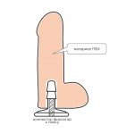Унисекс страпон система Lovetoy Gentle Harness: удобный пояс с эластичной телесной насадкой - 19 см Унисекс страпон система Lovetoy Gentle Harness: удобный пояс с эластичной телесной насадкой - 19 см