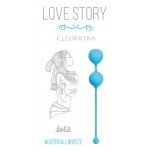 Вагинальные шарики Cleopatra Waterfall Breeze - голубые Вагинальные шарики Cleopatra Waterfall Breeze - голубые