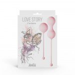 Набор вагинальных шариков со смещенным центром тяжести Love Story Carmen Tea Rose - розовый Набор вагинальных шариков со смещенным центром тяжести Love Story Carmen Tea Rose - розовый