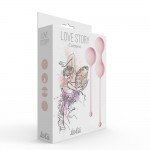 Набор вагинальных шариков со смещенным центром тяжести Love Story Carmen Tea Rose - розовый Набор вагинальных шариков со смещенным центром тяжести Love Story Carmen Tea Rose - розовый