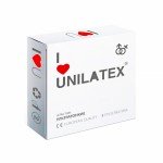 Ультратонкие латексные презервативы 0,05 мм Unilatex Ultrathin - 3 шт