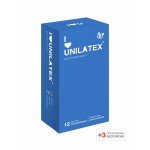 Классические латексные презервативы Unilatex Natural Plain - 12 шт + 3 шт в подарок