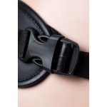 Страпон-система с двумя сменными насадками и вагиинальной пробкой Harness Woman Long - 18,5 см и 13,5 см