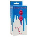 Вагинальные шарики Emotions Gi-Gi со смещённым центром тяжести - розовые Вагинальные шарики Emotions Gi-Gi со смещённым центром тяжести - розовые