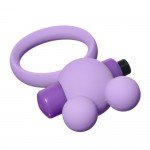 Эрекционное виброкольцо Emotions Minnie с клиторальным стимулятором в виде мышки - сиреневое Эрекционное виброкольцо Emotions Minnie с клиторальным стимулятором в виде мышки - сиреневое