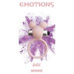 Эрекционное виброкольцо Emotions Minnie с клиторальным стимулятором в виде мышки - розовое Эрекционное виброкольцо Emotions Minnie с клиторальным стимулятором в виде мышки - розовое