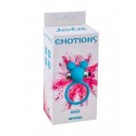 Эрекционное виброкольцо Emotions Minnie с клиторальным стимулятором в виде мышки - бирюзовое Эрекционное виброкольцо Emotions Minnie с клиторальным стимулятором в виде мышки - бирюзовое