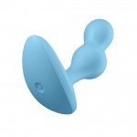Вибростимулятор простаты с управлением через смартфон Satisfyer Deep Diver - голубой - 12 см Вибростимулятор простаты с управлением через смартфон Satisfyer Deep Diver - голубой - 12 см
