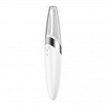 Перезаряжаемый точечный вибромассажер Satisfyer Twirling Delight - белый - 16,5 см