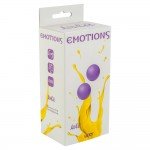 Вагинальные шарики без сцепки Emotions Lexy Small purple - фиолтовые - 2,4 см