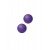 Вагинальные шарики без сцепки Emotions Lexy Medium purple - фиолетовые - 2,8 см