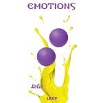 Вагинальные шарики без сцепки Emotions Lexy Large - фиолетовые - 3 см Вагинальные шарики без сцепки Emotions Lexy Large - фиолетовые - 3 см