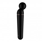 Вибратор-массажер для тела и эрогенных зон Satisfyer Planet Wand-er с эргономичной загнутой головкой - чёрный - 22 см Вибратор-массажер для тела и эрогенных зон Satisfyer Planet Wand-er с эргономичной загнутой головкой - чёрный - 22 см