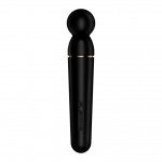 Вибратор-массажер для тела и эрогенных зон Satisfyer Planet Wand-er с эргономичной загнутой головкой - чёрный - 22 см Вибратор-массажер для тела и эрогенных зон Satisfyer Planet Wand-er с эргономичной загнутой головкой - чёрный - 22 см