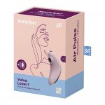 Вакуум-волновой стимулятор клитора с вибрацией Satisfyer Vulva Lover 1 - розовый