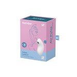 Вакуум-волновой стимулятор клитора с вибрацией Satisfyer Vulva Lover 2 - белый Вакуум-волновой стимулятор клитора с вибрацией Satisfyer Vulva Lover 2 - белый