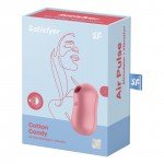 Вакуум-волновой стимулятор клитора с вибрацией Satisfyer Cotton Candy - розовый Вакуум-волновой стимулятор клитора с вибрацией Satisfyer Cotton Candy - розовый
