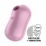 Вакуум-волновой стимулятор клитора с вибрацией Satisfyer Cotton Candy - лиловый Вакуум-волновой стимулятор клитора с вибрацией Satisfyer Cotton Candy - лиловый
