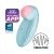 Вибратор для клитора и эрогенных зон Satisfyer Tropical Tip с управлением со смартфона - голубой - 8,5 см