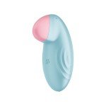 Вибратор для клитора и эрогенных зон Satisfyer Tropical Tip с управлением со смартфона - голубой - 8,5 см Вибратор для клитора и эрогенных зон Satisfyer Tropical Tip с управлением со смартфона - голубой - 8,5 см