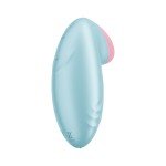 Вибратор для клитора и эрогенных зон Satisfyer Tropical Tip с управлением со смартфона - голубой - 8,5 см Вибратор для клитора и эрогенных зон Satisfyer Tropical Tip с управлением со смартфона - голубой - 8,5 см