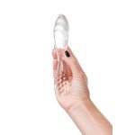 Двусторонний фаллоимитатор из стекла Satisfyer Dazzling Crystal 1 - прозрачный - 18,5 см