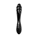 Двусторонний фаллоимитатор из стекла Satisfyer Dazzling Crystal 1 - чёрный - 18,5 см