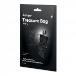 Мешочек для хранения интим-игрушек Treasure Bag L - чёрный Мешочек для хранения интим-игрушек Treasure Bag L - чёрный
