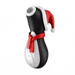 Легендарный вакуумно-волновой стимулятор клитора Satisfyer Penguin Holiday Edition Пингвин в новогоднем дизайне