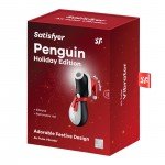 Легендарный вакуумно-волновой стимулятор клитора Satisfyer Penguin Holiday Edition Пингвин в новогоднем дизайне