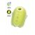 Вакуум-волновой стимулятор клитора с вибрацией Satisfyer Glowing Ghost светится в темноте - жёлтый
