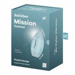 Вакуумно-волновой стимулятор клитора с вибрацией Satisfyer Mission Control - голубой Вакуумно-волновой стимулятор клитора с вибрацией Satisfyer Mission Control - голубой