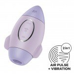 Вакуумно-волновой стимулятор клитора с вибрацией Satisfyer Mission Control - сиреневый Вакуумно-волновой стимулятор клитора с вибрацией Satisfyer Mission Control - сиреневый