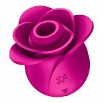 Вакуумно-волновой стимулятор клитора в виде розы Satisfyer Pro 2 Modern Blossom с насадкой имитирующей пульсацию воды - розовый