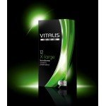 Латексные презервативы увеличенного размера VITALIS premium X-Large - 12 шт Латексные презервативы увеличенного размера VITALIS premium X-Large - 12 шт