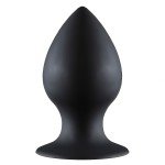 Силиконовая средняя анальная пробка Thick Anal Plug Small - чёрная - 7,8 см Силиконовая средняя анальная пробка Thick Anal Plug Small - чёрная - 7,8 см