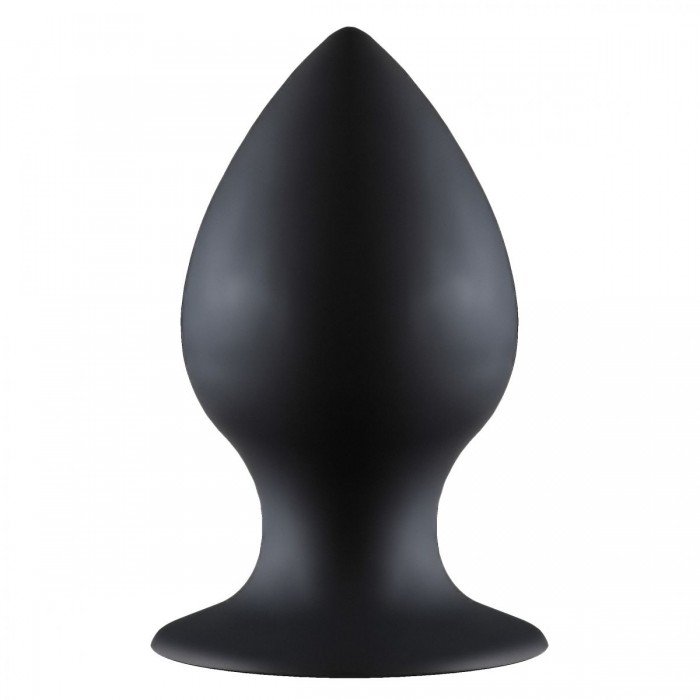 Силиконовая средняя анальная пробка Thick Anal Plug Small - чёрная - 7,8 см Силиконовая средняя анальная пробка Thick Anal Plug Small - чёрная - 7,8 см