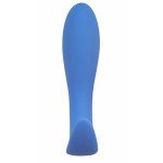 Изогнутая анальная пробка из силикона Strong Force Anal Plug Blue - голубая - 14 см Изогнутая анальная пробка из силикона Strong Force Anal Plug Blue - голубая - 14 см