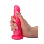 Гелевый фаллоимитатор-насадка для страпона Harness Lovetoy - розовый - 16 см Гелевый фаллоимитатор-насадка для страпона Harness Lovetoy - розовый - 16 см
