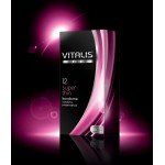 Ультратонкие латексные презервативы 0,06 мм VITALIS premium Super Thin - 12 шт