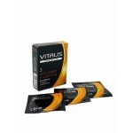 Латексные презервативы с согревающим эффектом VITALIS premium Stimulation & Warming - 3 шт