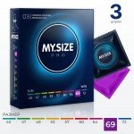 Латексные премиум презервативы My.Size Pro 69 - 3 шт Латексные премиум презервативы My.Size Pro 69 - 3 шт