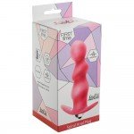 Фигурная анальная пробка с вибрацией Spiral Anal Plug - розовая - 12 см Фигурная анальная пробка с вибрацией Spiral Anal Plug - розовая - 12 см