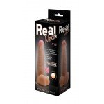Фаллоимитатор-реалистик REAL Next №86 из киберкожи NeoSkin с мошонкой и присоской - телесный - 20,5 см Фаллоимитатор-реалистик REAL Next №86 из киберкожи NeoSkin с мошонкой и присоской - телесный - 20,5 см